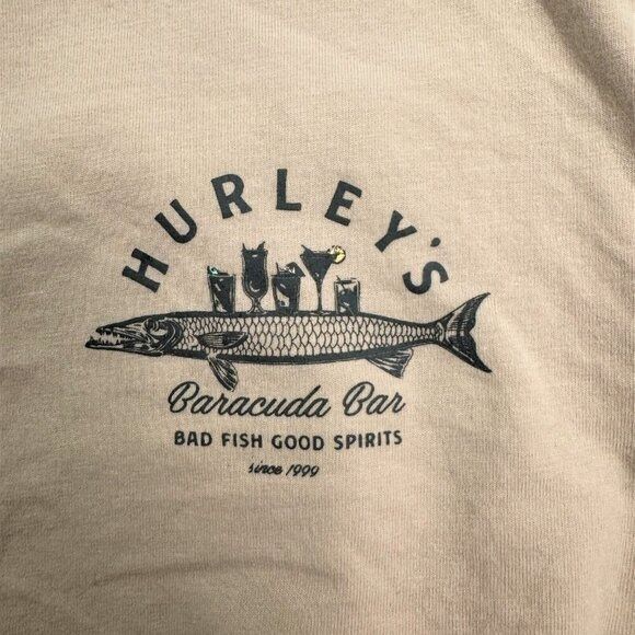 Hurley Men's Everyday Barracuda Bar Short Sleeve T-Shirt, Size Small - Picture 8 of 11